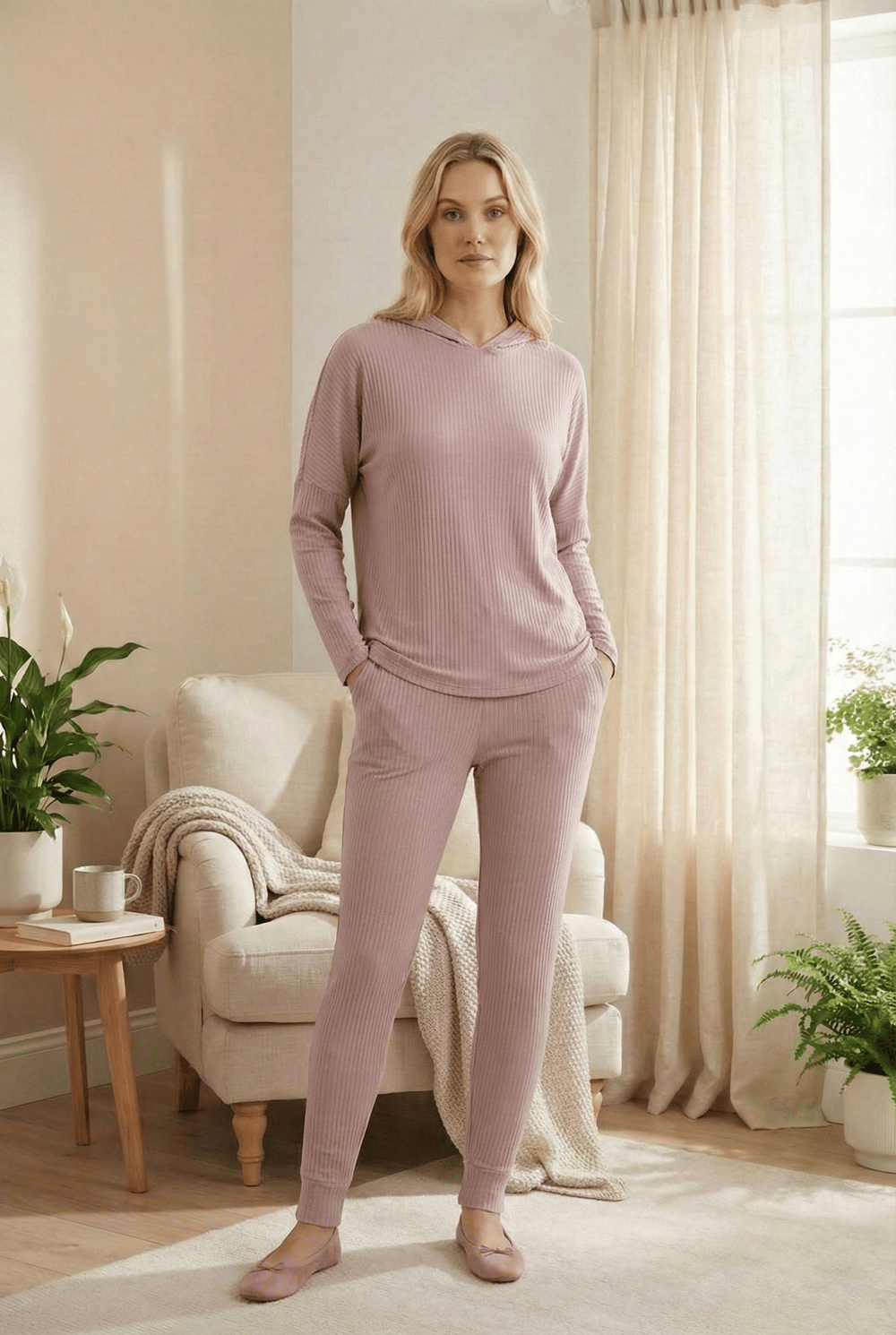 Ultra Comfort Manşetli Pantolon