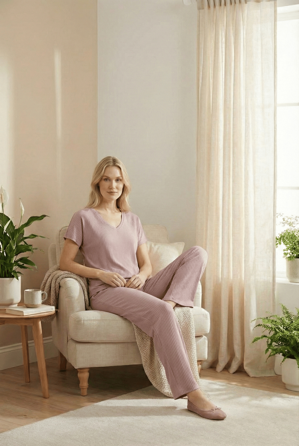 Ultra Comfort V Yaka Tişört