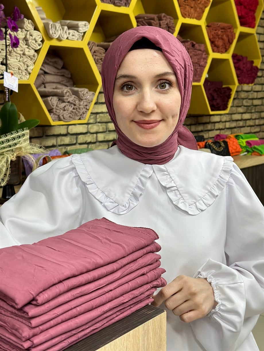 Bambu Eşarp Gül Kurusu (28 Numara)