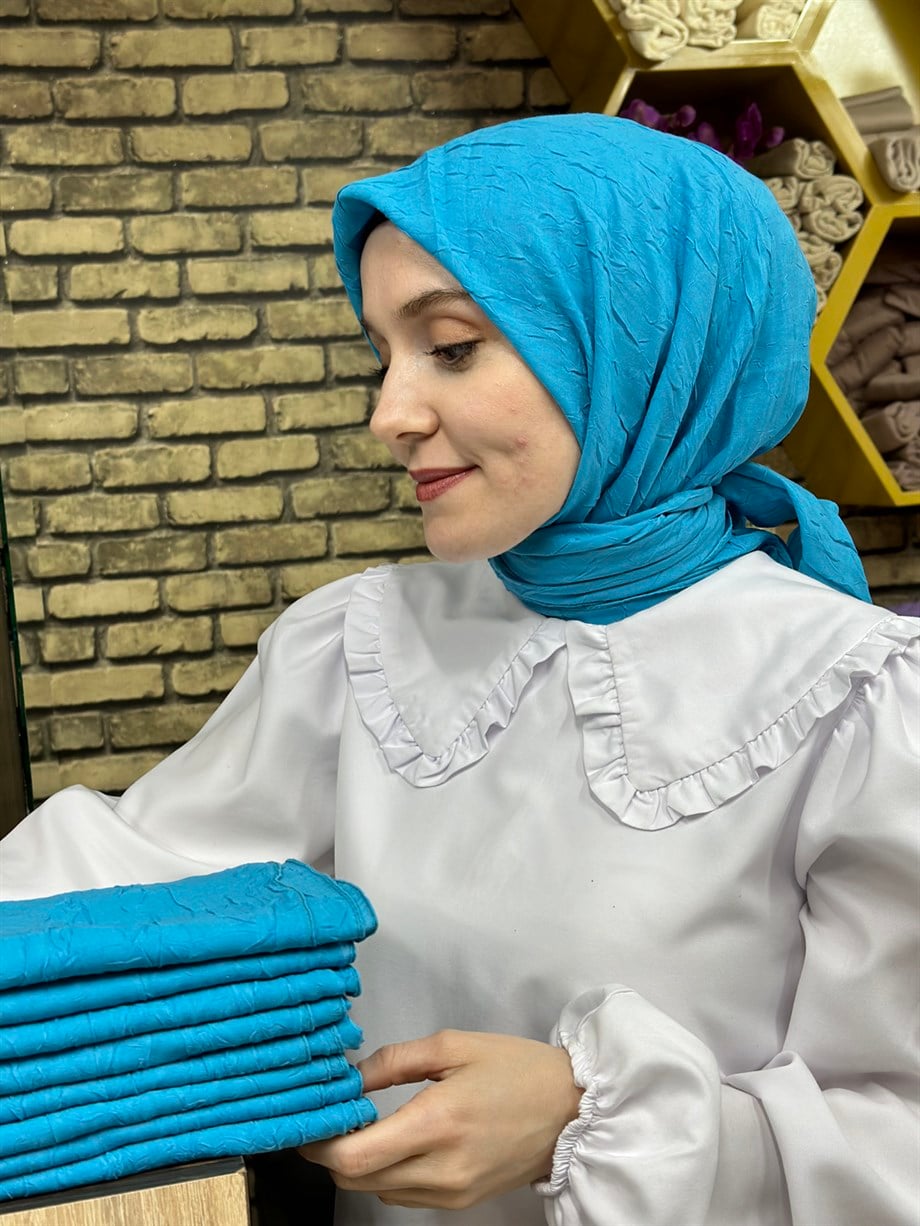 Bambu Eşarp Turkuaz (19 Numara)