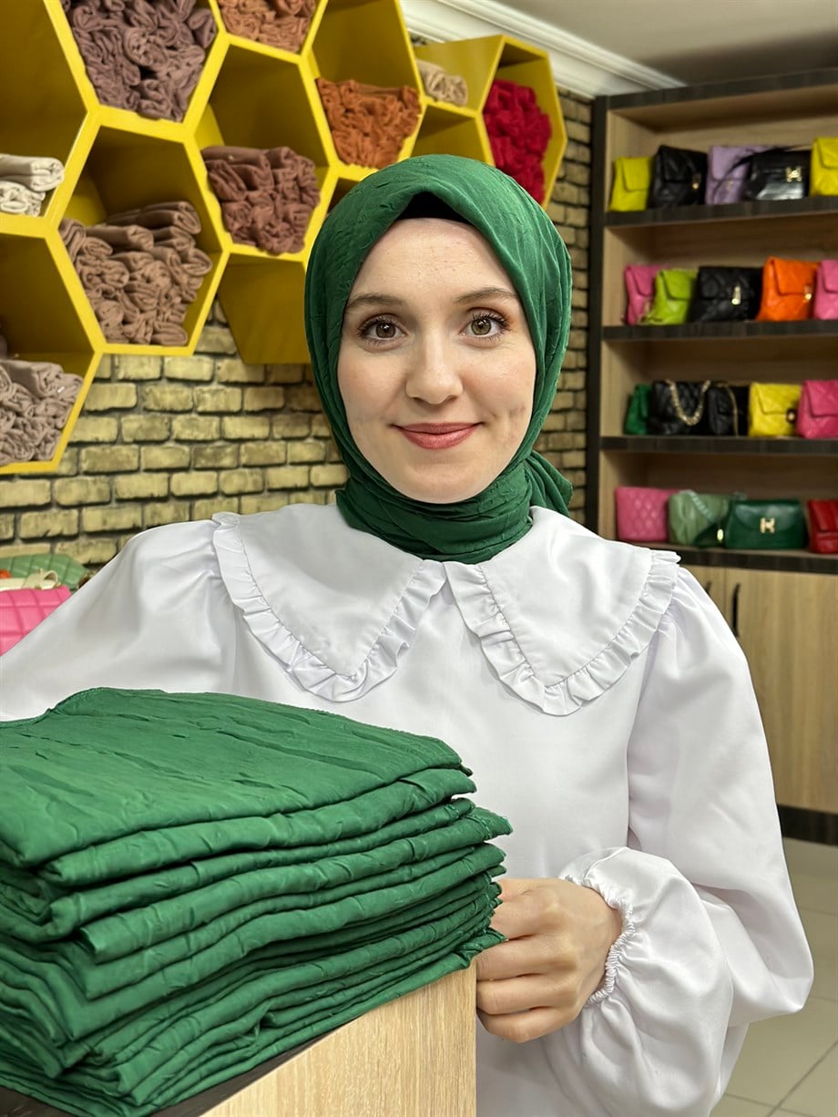 Bambu Eşarp Zümrüt (18 Numara)