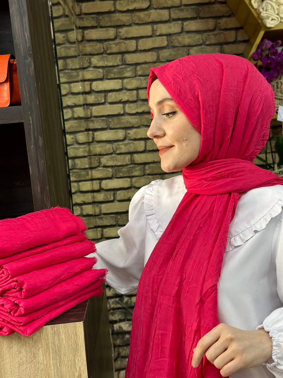 Bambu Şal Fuşya (29 Numara)