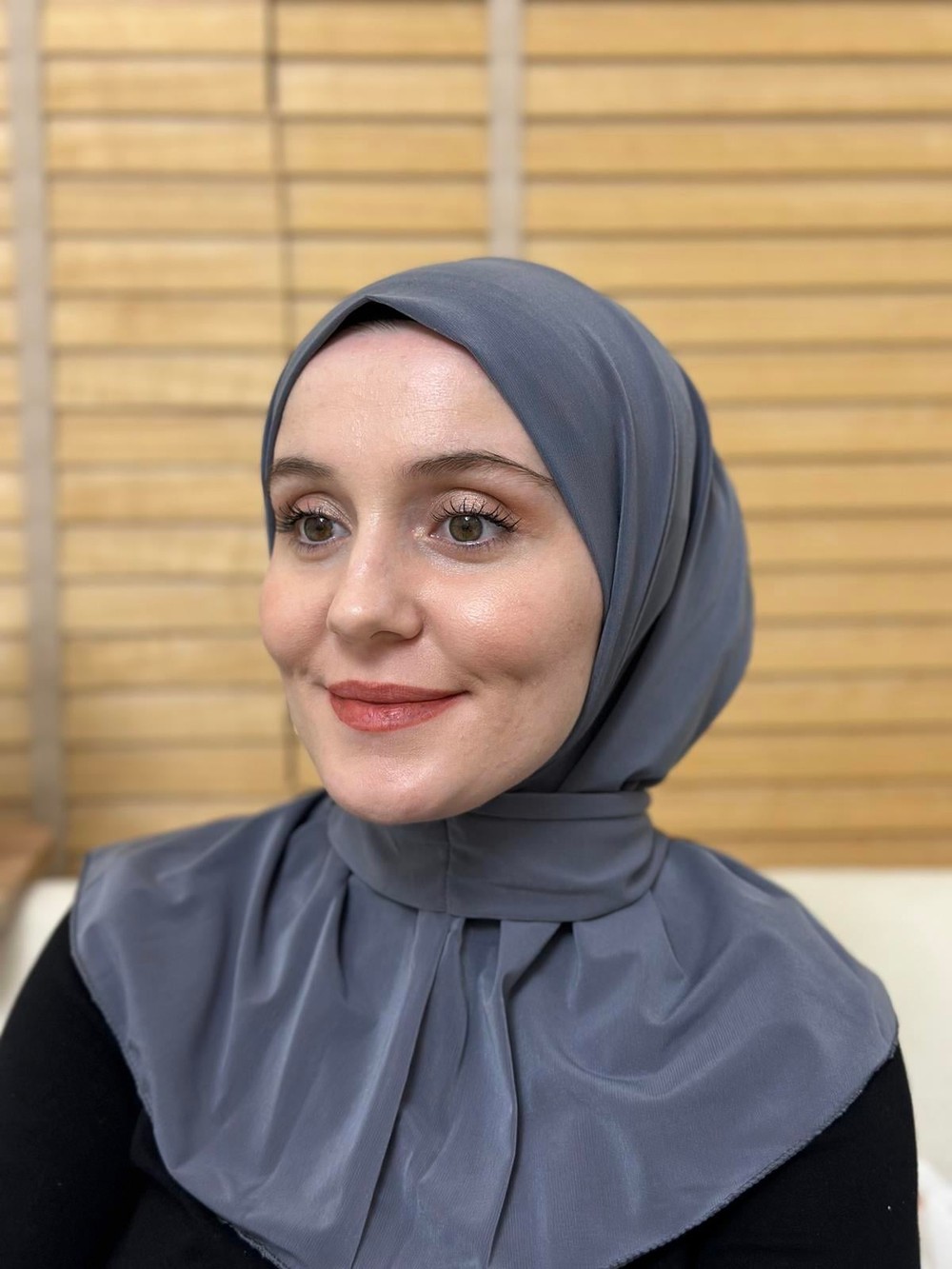 Çıtçıtlı Şal  Antrasit