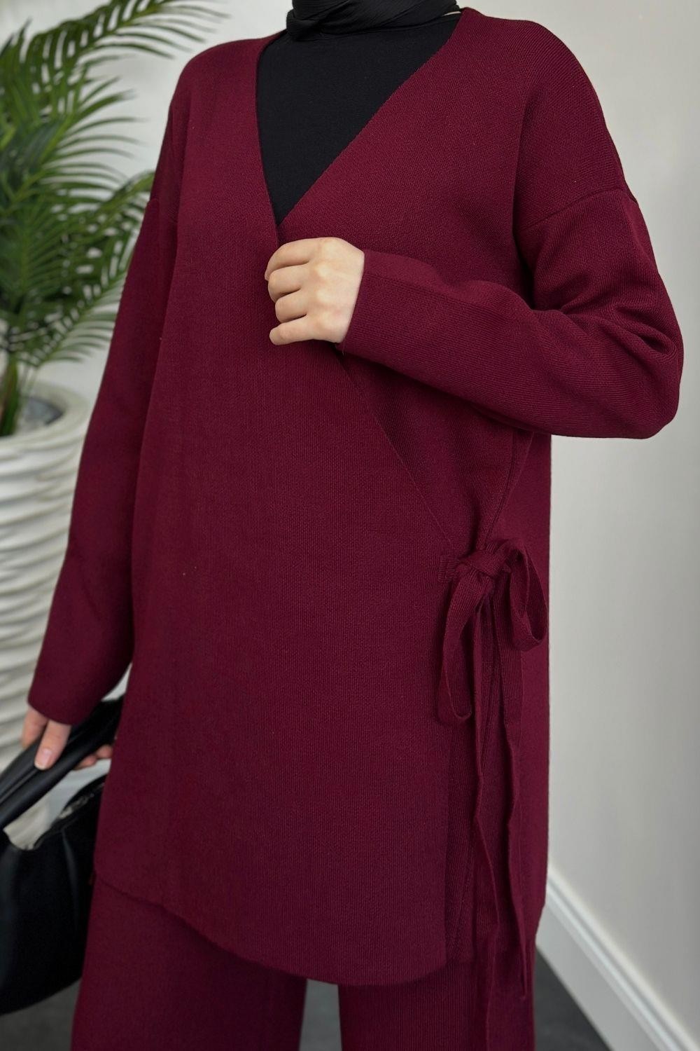 Domenic İpli Takım Bordo