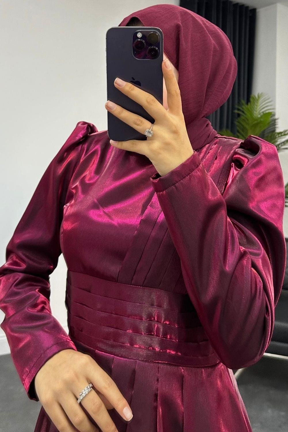 Ofelya Abiye Bordo