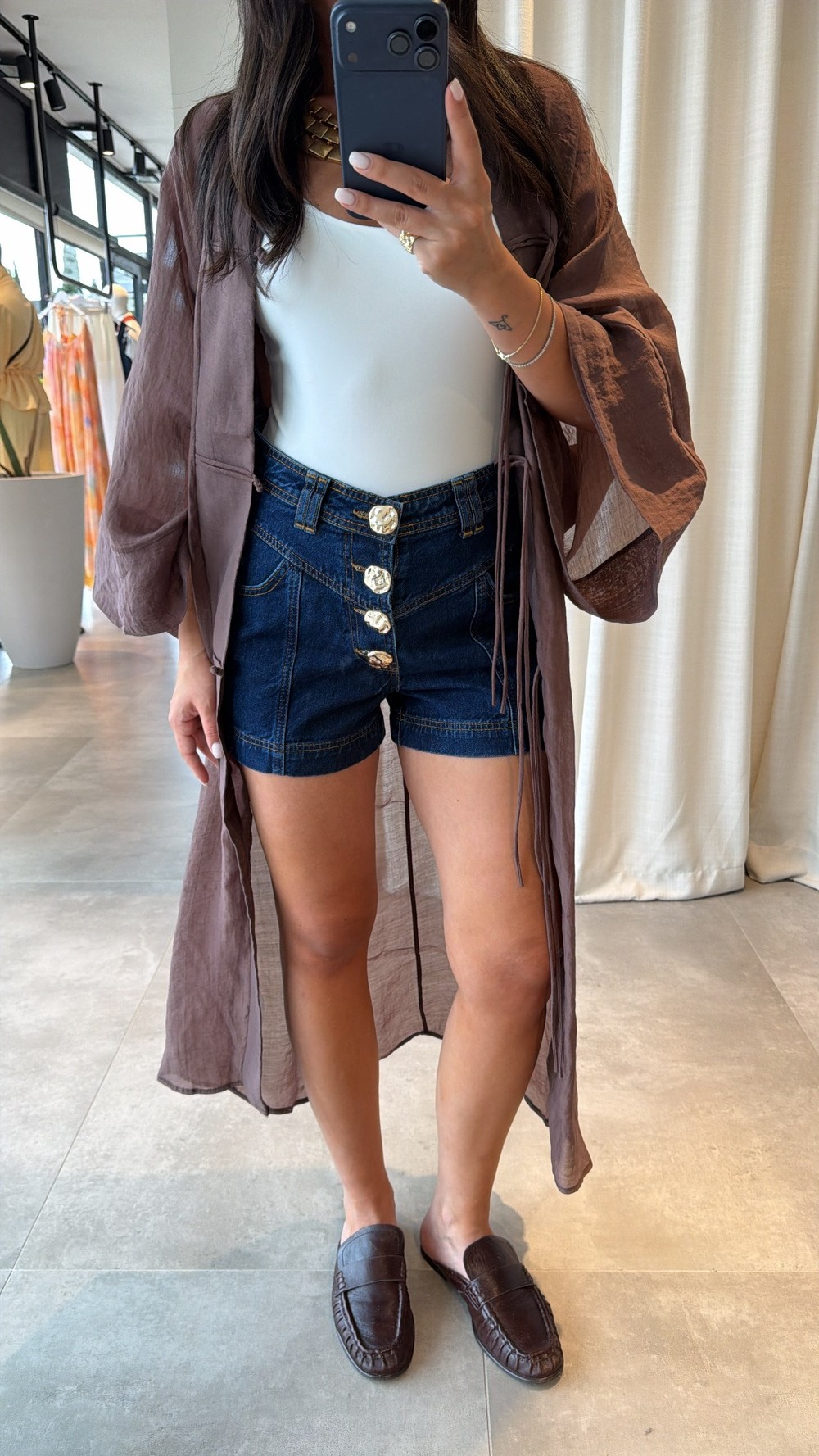 Denim Chan Şort