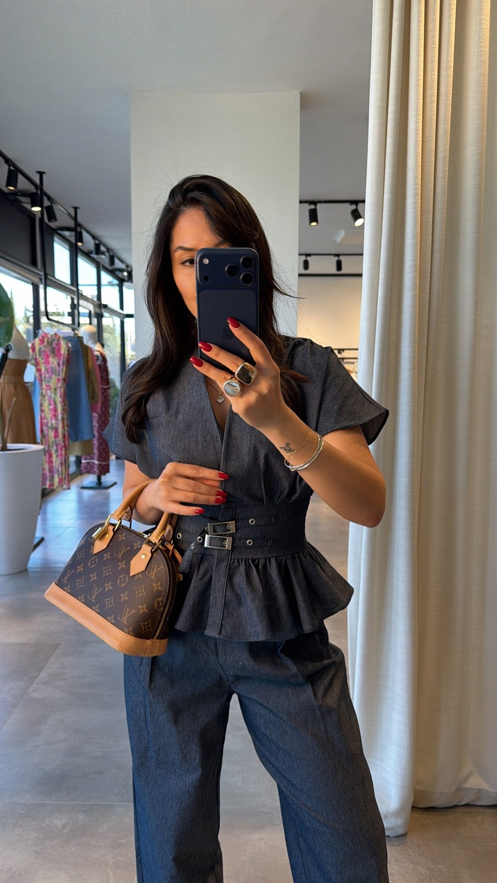 Denim Roselha Takım