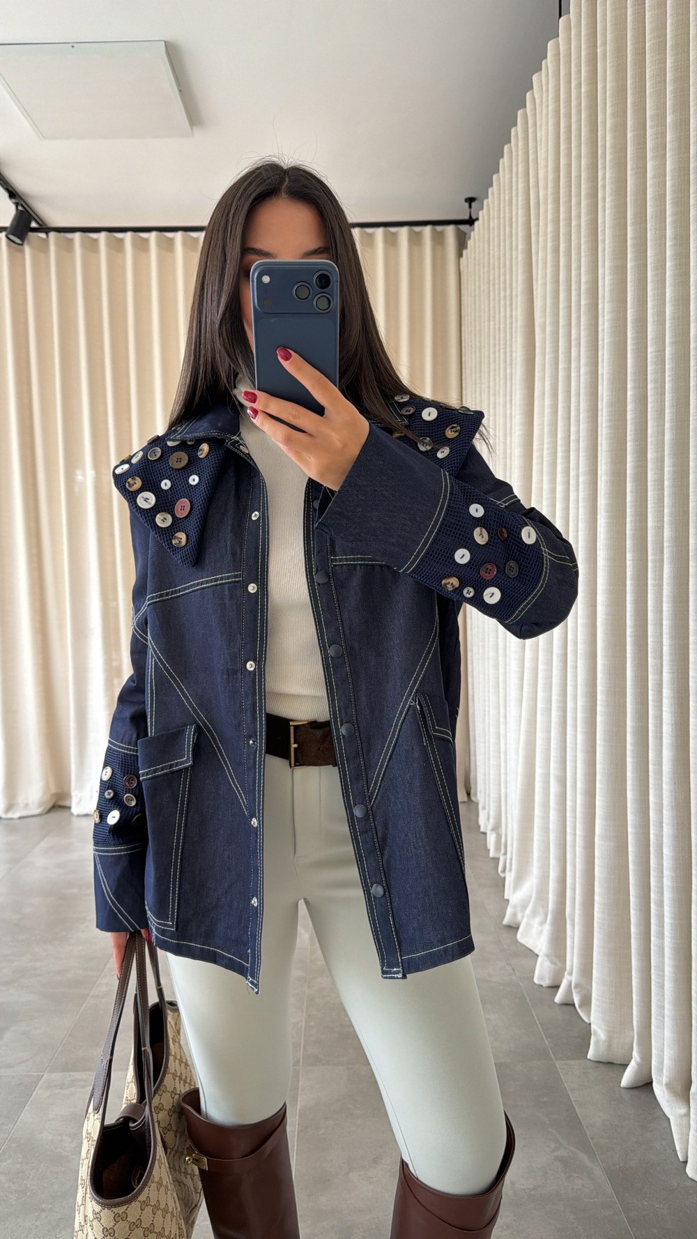 Denim Voissane Ceket