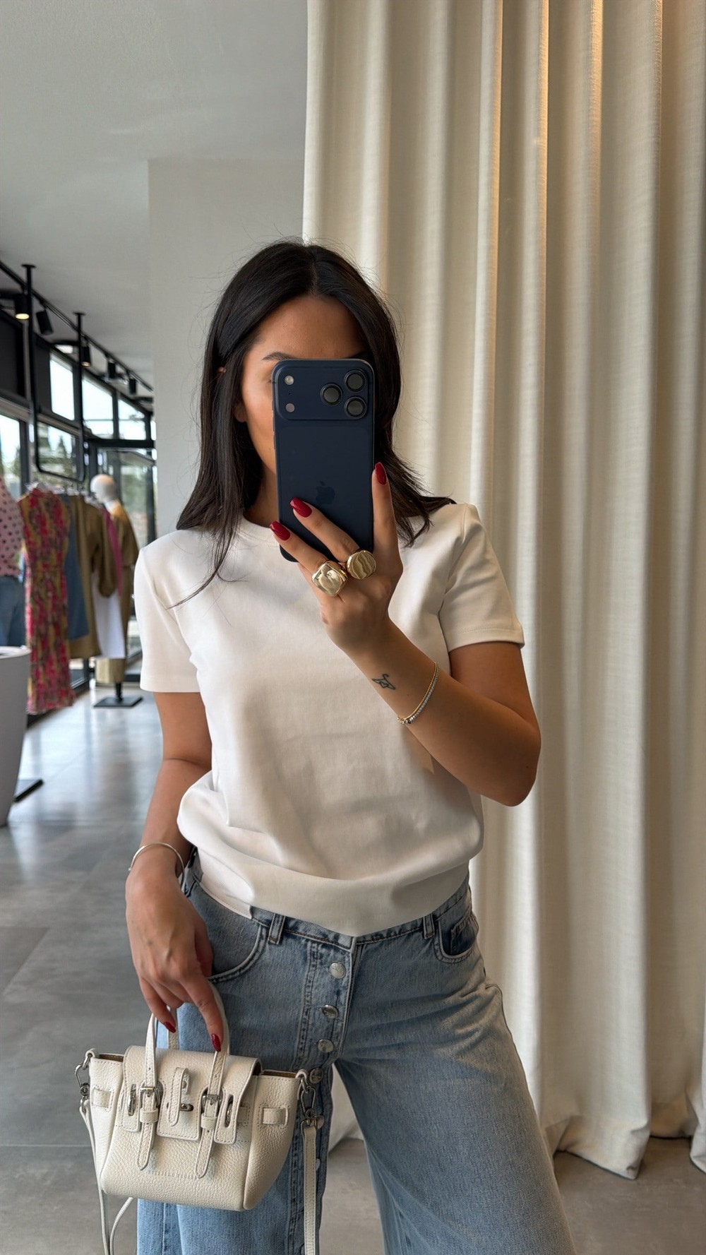 Ekru Dilvin Lucia T-shirt