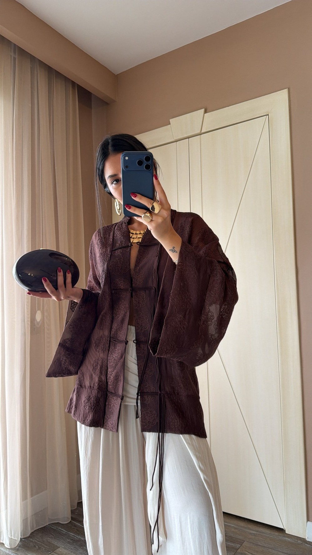 Kahve Yuè Kimono 
