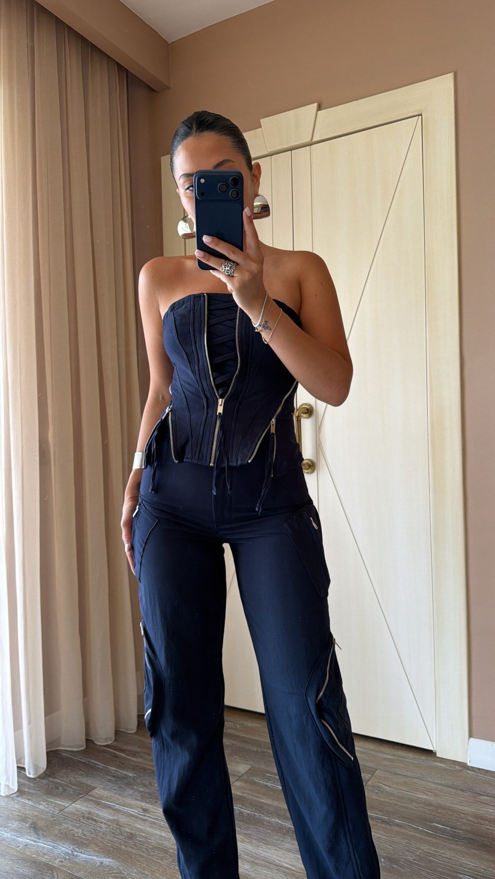 Lacivert Adeline Takım