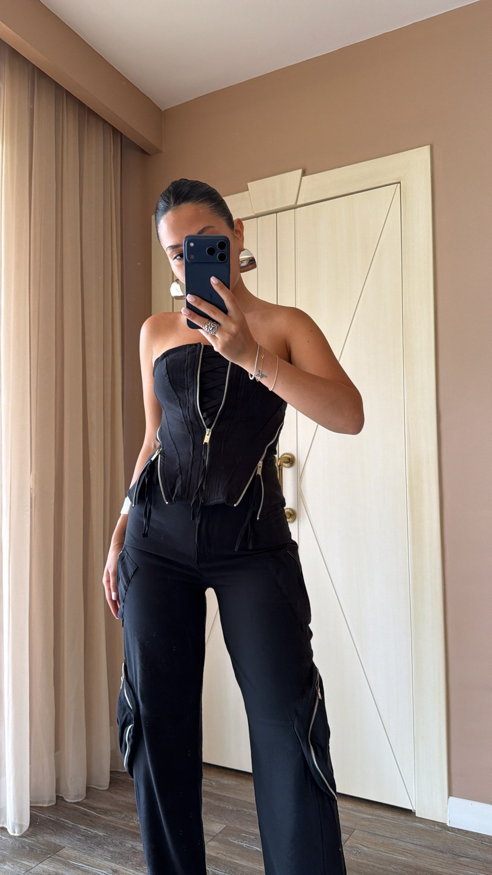 Siyah Adeline Takım