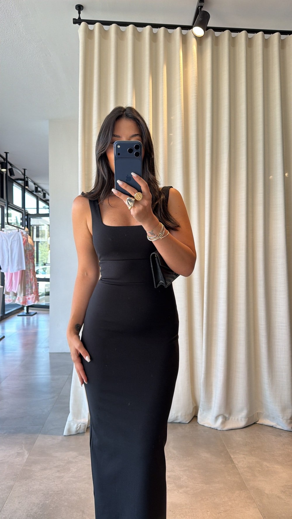 Siyah Kamel Elbise