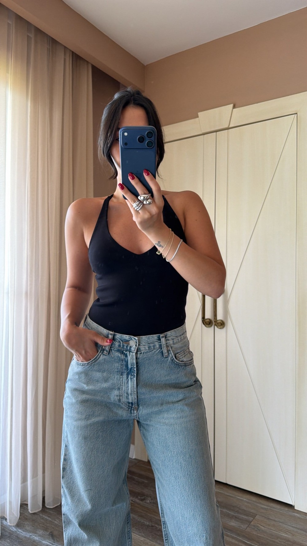 Siyah Åland Bodysuit