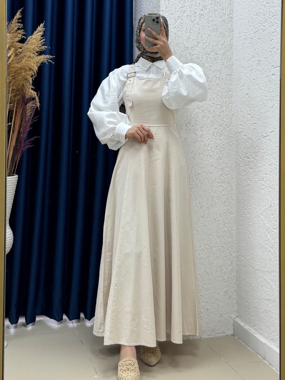 Celia Sülfür Gabardin Jile-BN4289 Taş