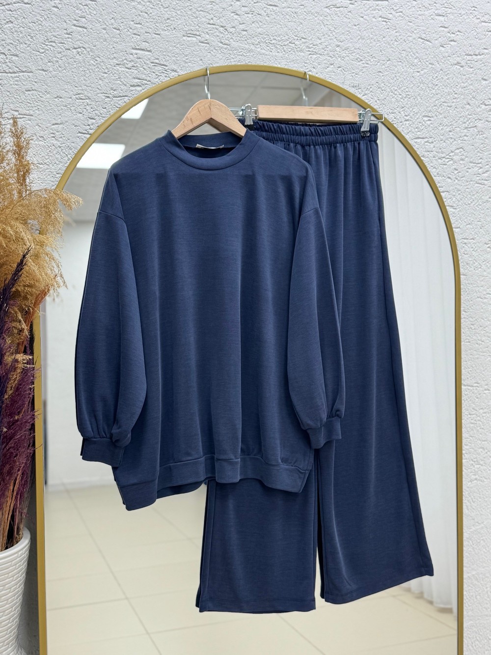 Pera Oversize Pike Pantolonlu Takım-NL845 Lacivert