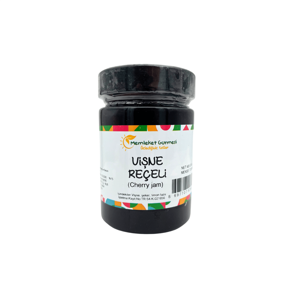 Vafi Reçel Serisi Vişne Reçeli 400 gr
