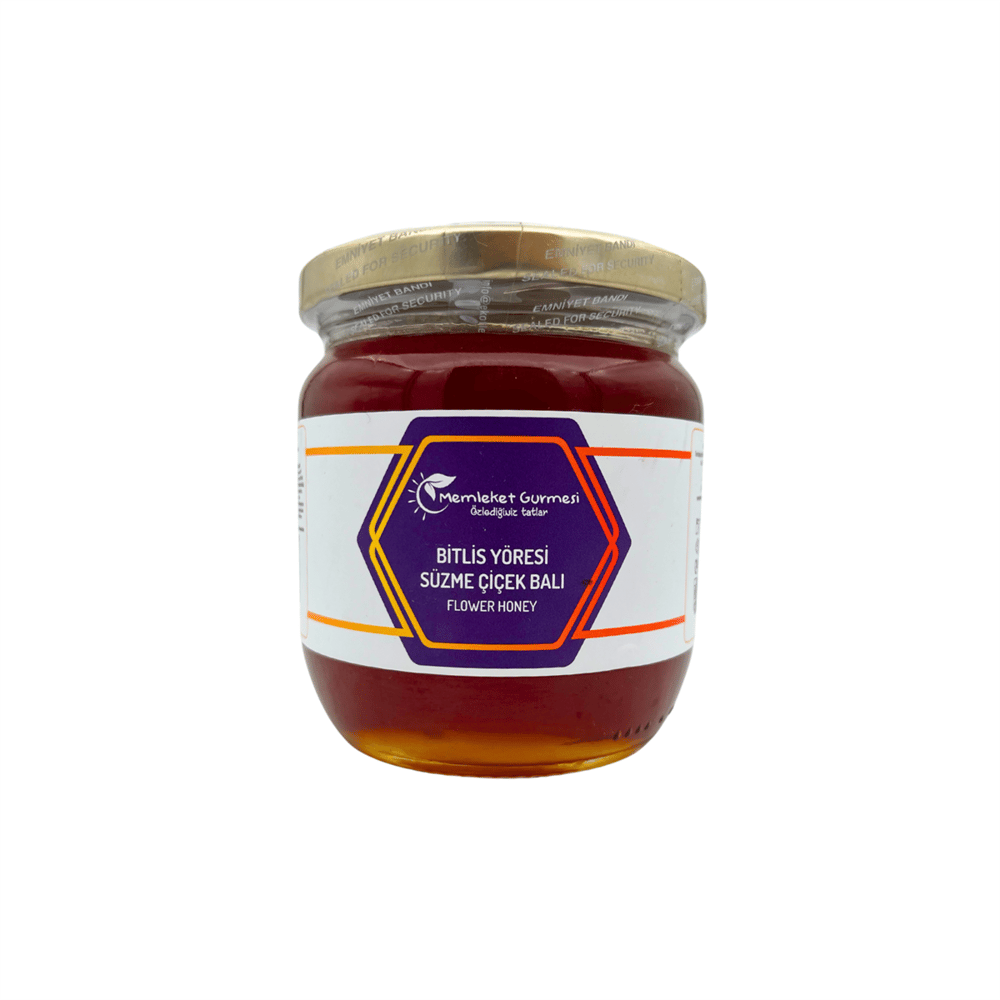 Bitlis Süzme Çiçek Balı 500 gr