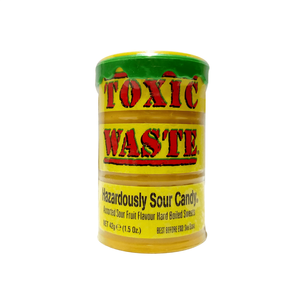 Toxic Waste Hazardously Sour Candy 42 gr