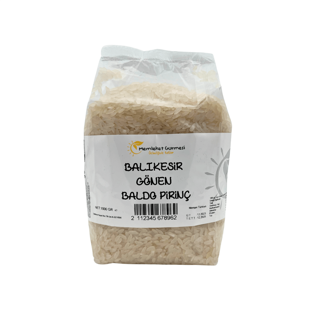 Balıkesir Gönen Baldo Pirinç 1000 g 1 ADET
