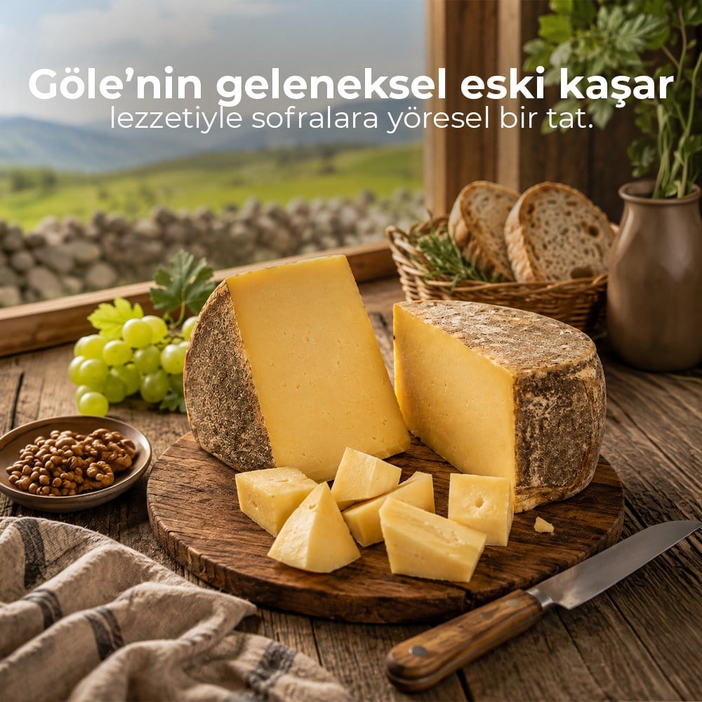Ardahan Göle Eski Kaşar Peyniri