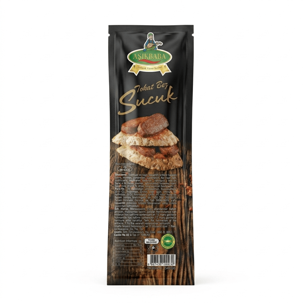 Aşıkbaba Fermente Bez Sucuk   250 Gram