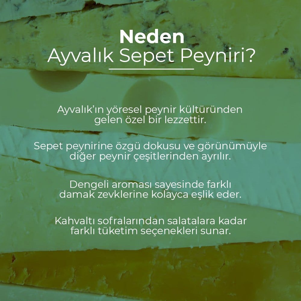 Vafi Ayvalık Sepet Peyniri
