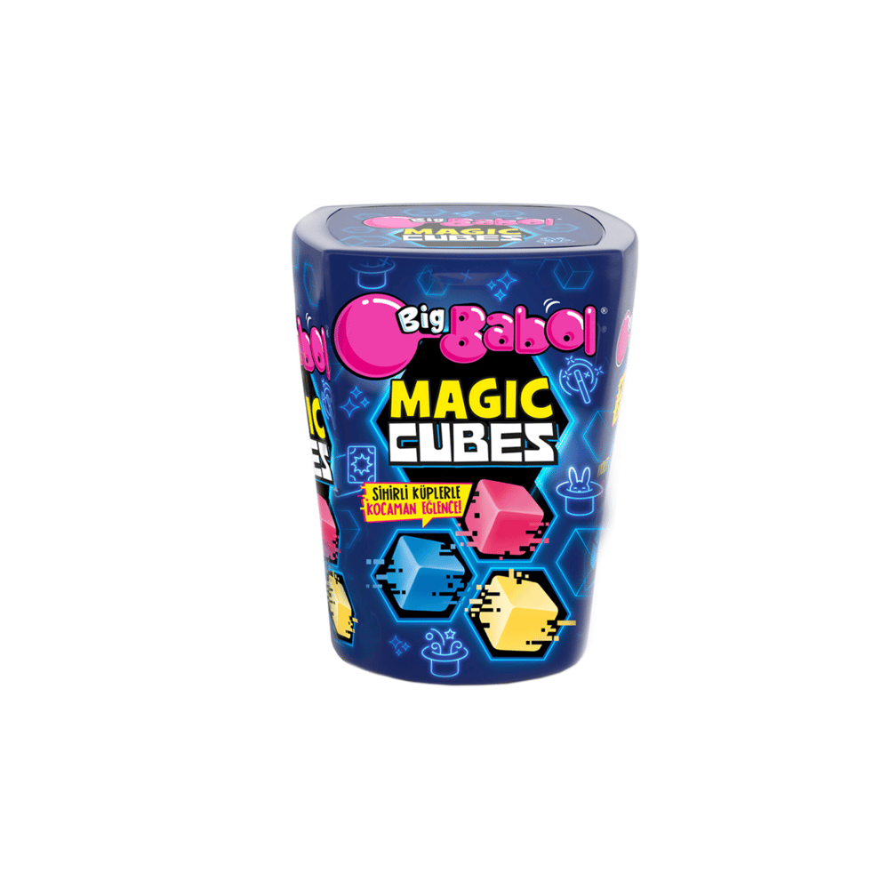 Big Babol Magic Cubes Karışık Meyve Aromalı Sakız 41'li 1 ADETBigbabol