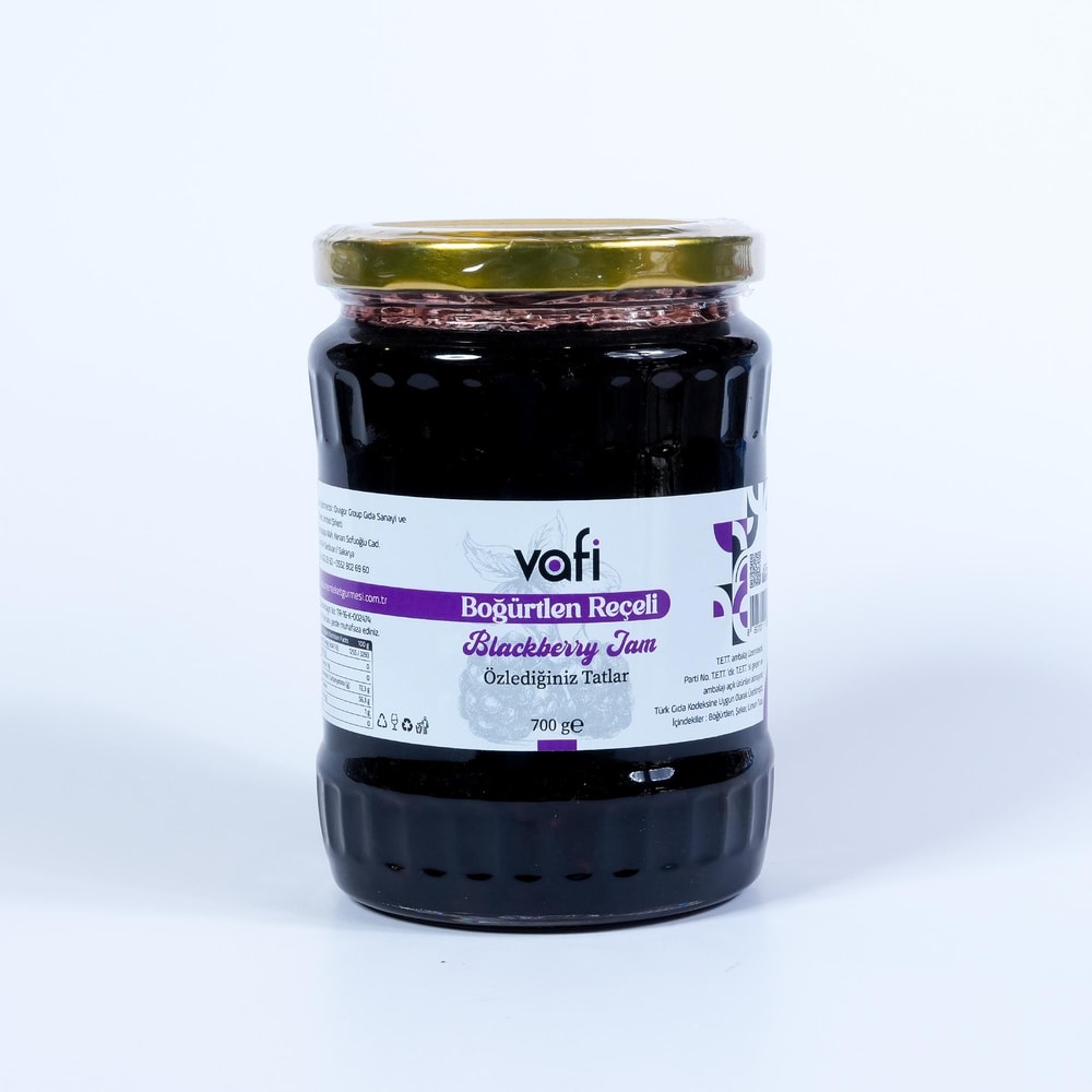 Vafi Reçel Serisi Böğürtlen Reçeli 700 gr  1 ADET