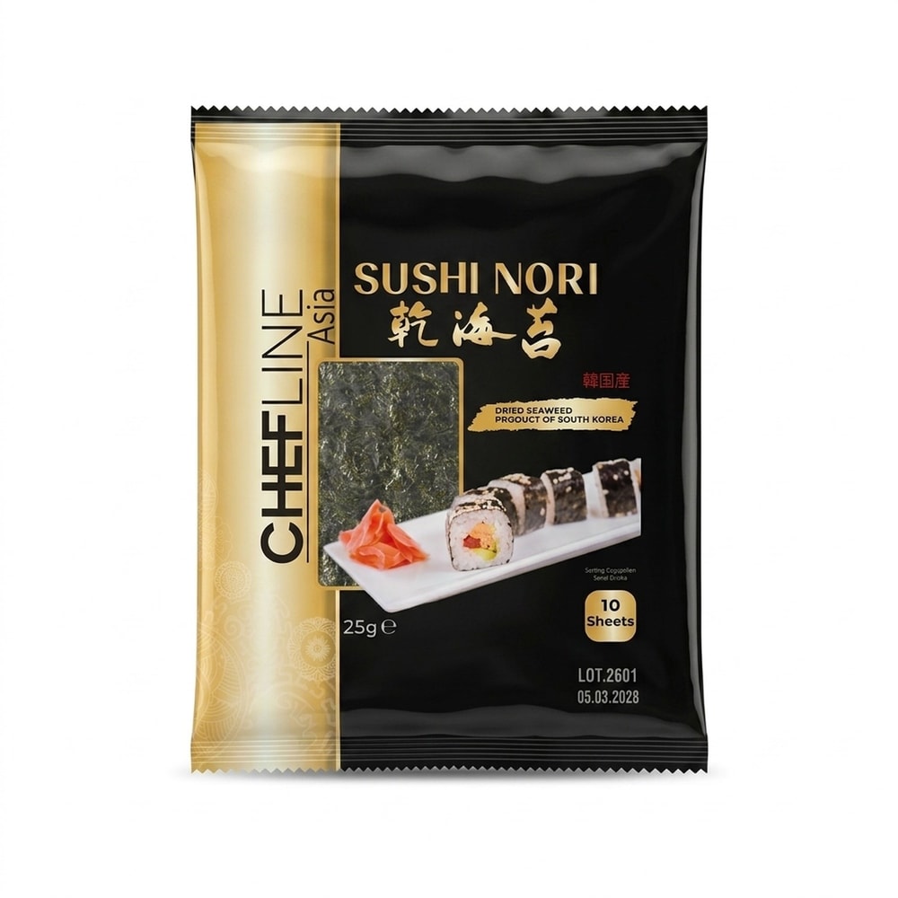 Chefline Sushi Nori Kurutulmuş Yosun 25 gr 1 ADETMemleket Gurmesi