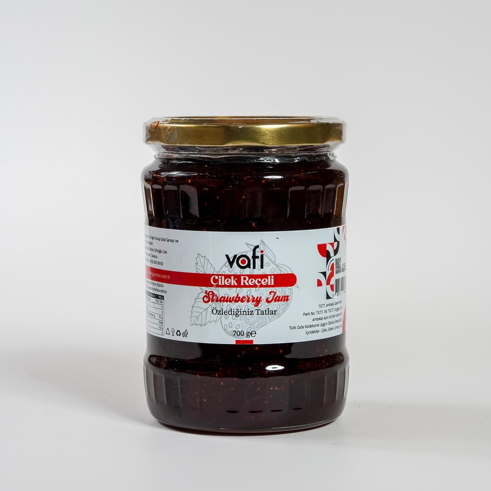 Vafi Reçel Serisi Çilek Reçeli 700 gr 1 ADET