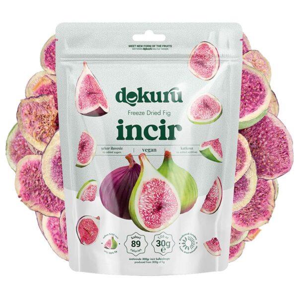 Dokuru Dondurularak Kurutulmuş İncir 30 gr