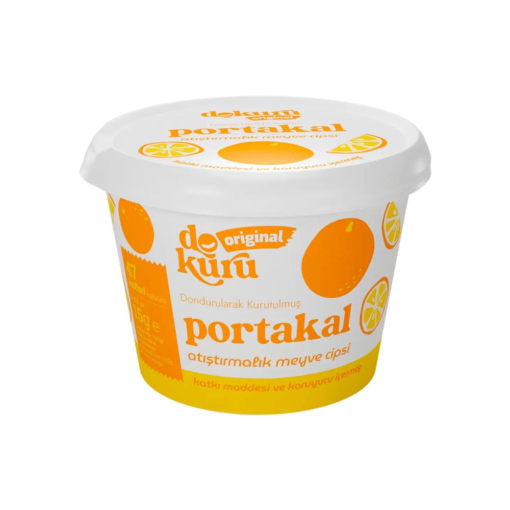 Dokuru Dondurularak Kurutulmuş Portakal 20 gr