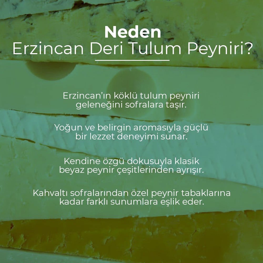 Vafi Erzincan Deri Tulum Peyniri