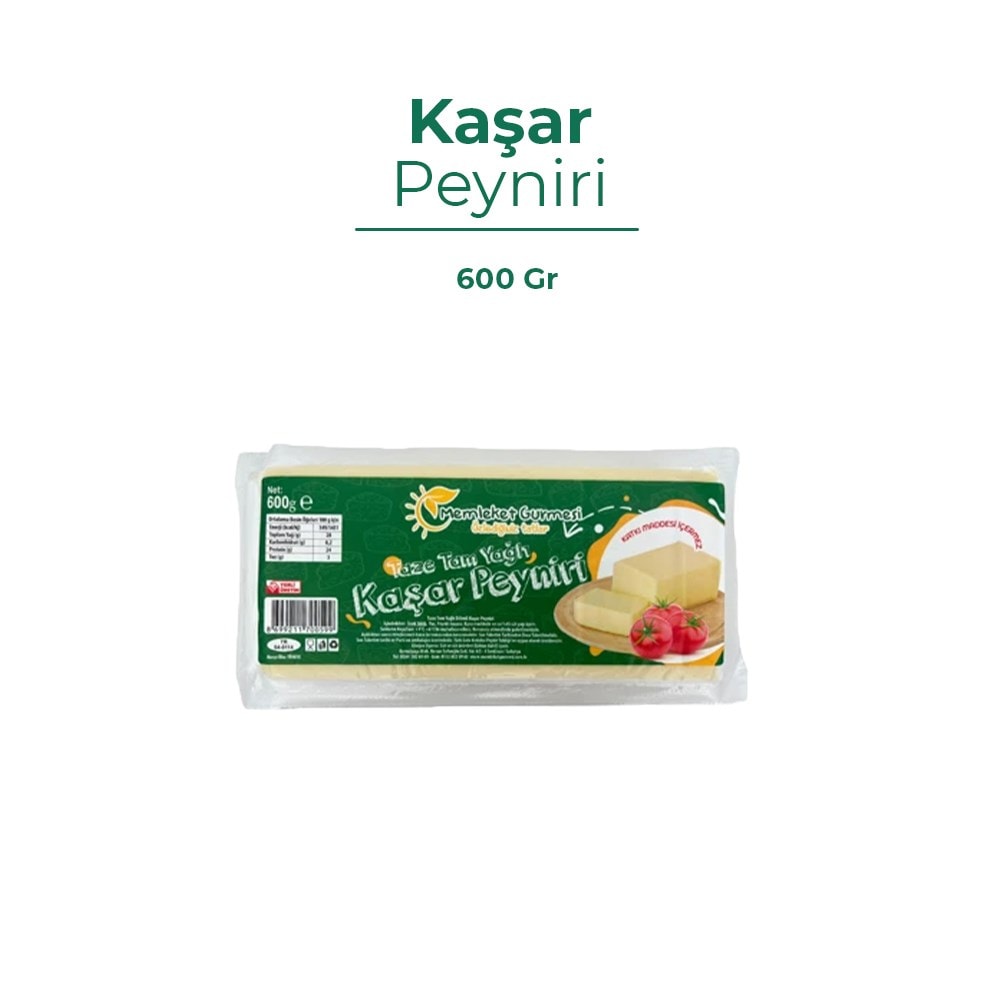 Vafi Kaşar Peyniri 600 gr