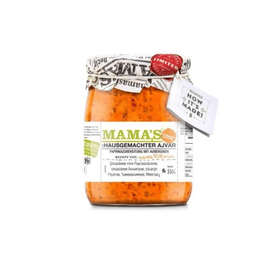Mama's Ajvar Acılı 550 grMAMA'S