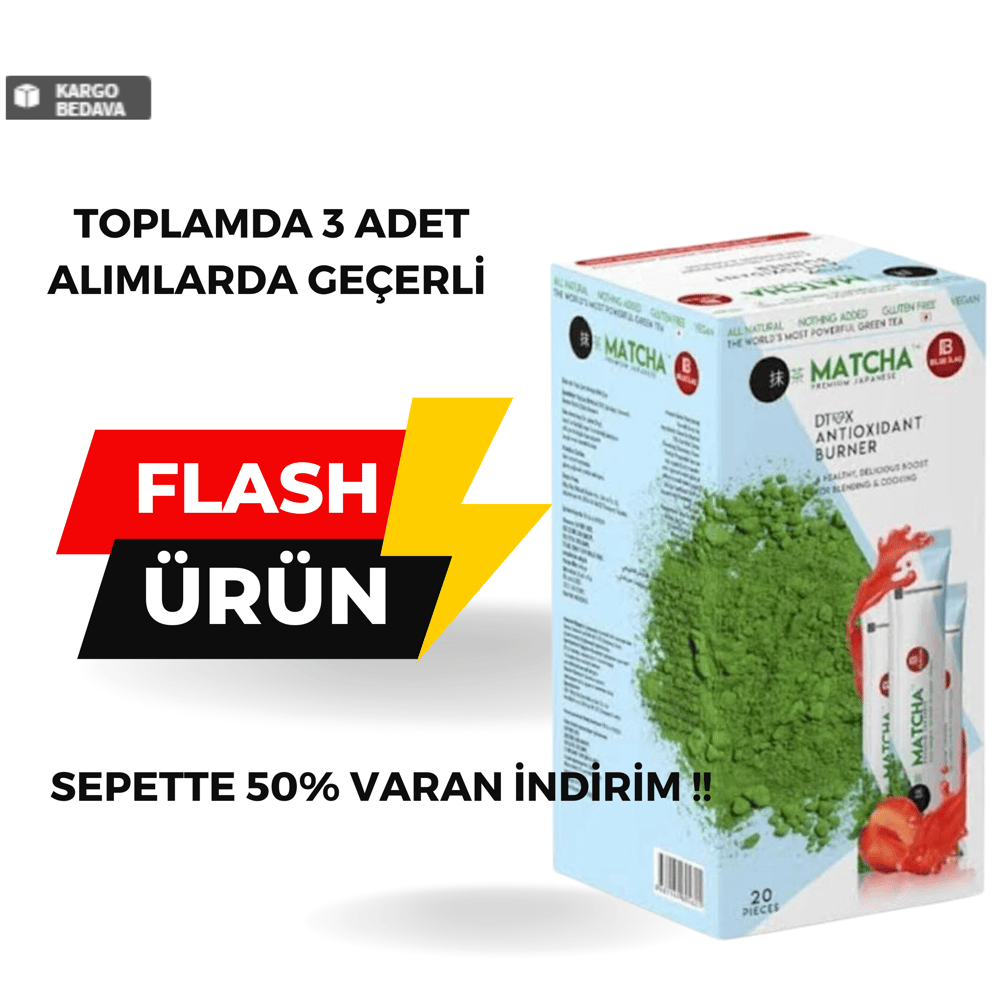 Matcha Detox Çayı 20 li