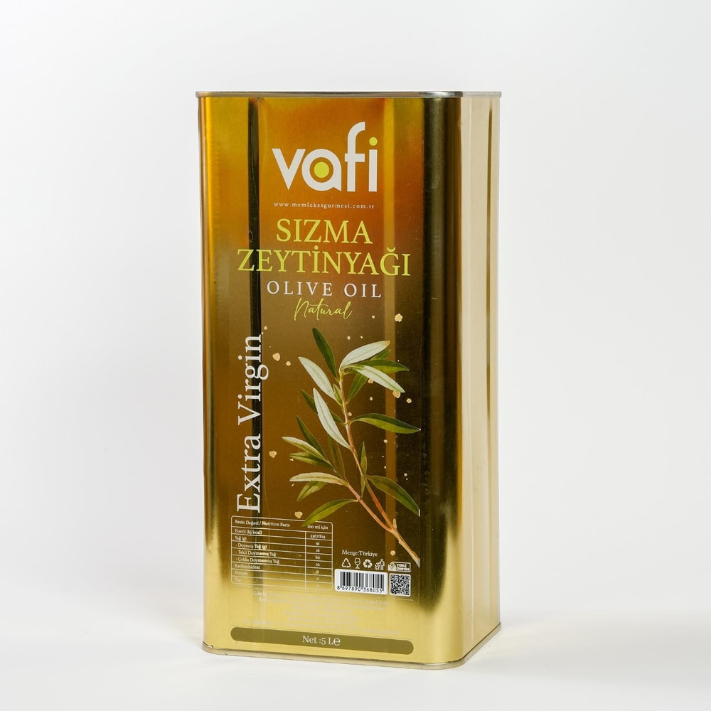 Vafi Naturel Sızma Zeytinyağı 5 lt  1 ADET
