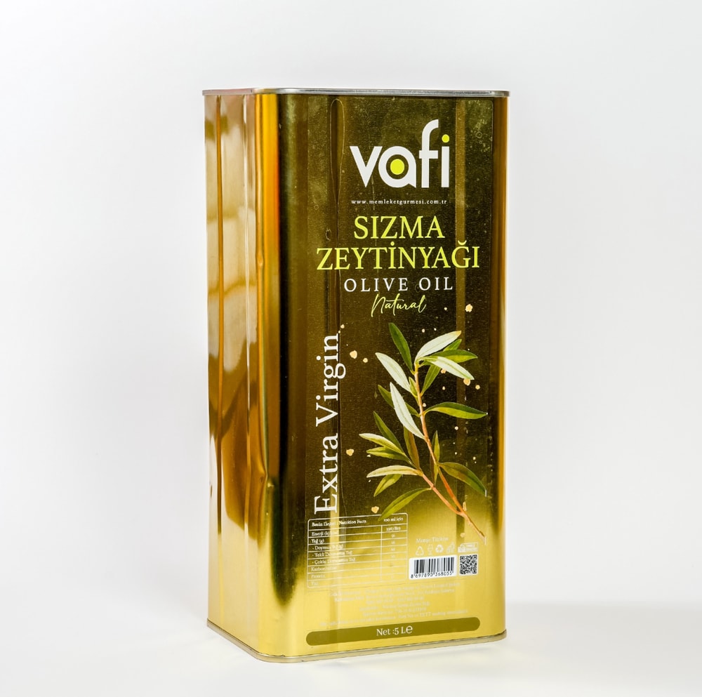 Vafi Naturel Sızma Zeytinyağı 5 lt  1 ADET