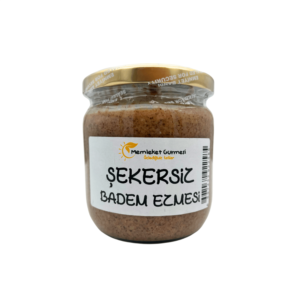 Şekersiz Badem Ezmesi 350 gr MG