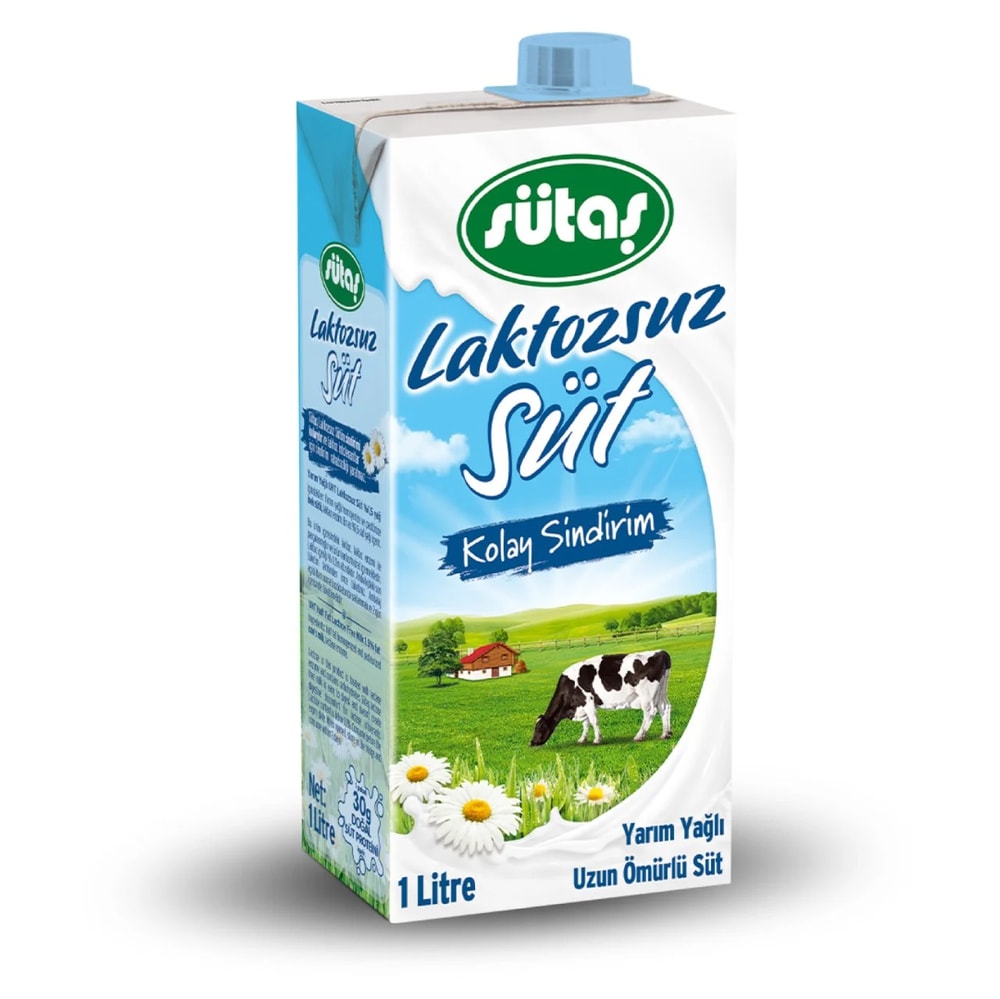 Sütaş Laktozsuz Süt 1 ltTANIMSIZ