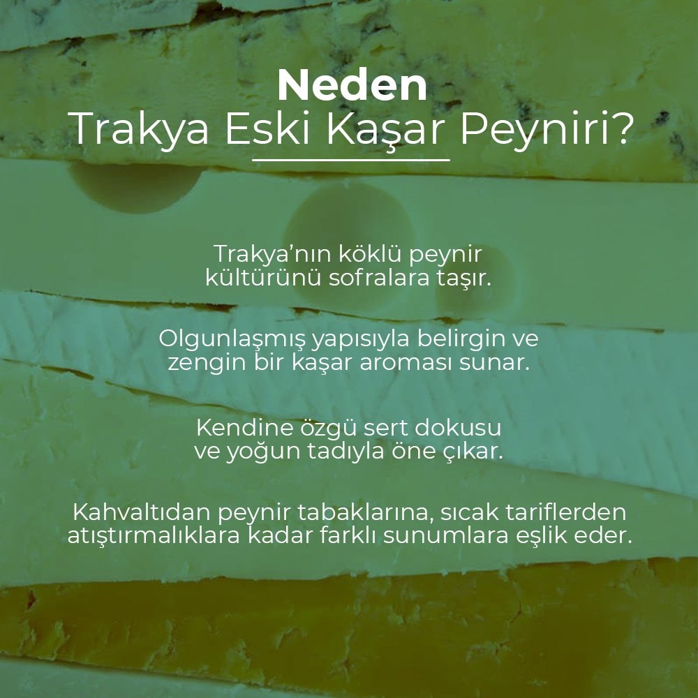 Vafi Trakya Eski Kaşar Peyniri