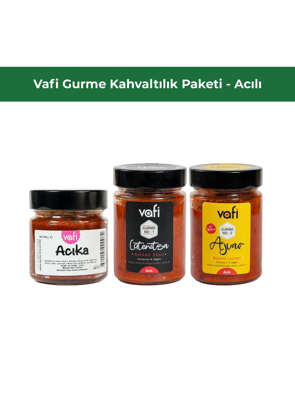 Vafi Gurme Kahvaltılık Paketi – AcılıVafi