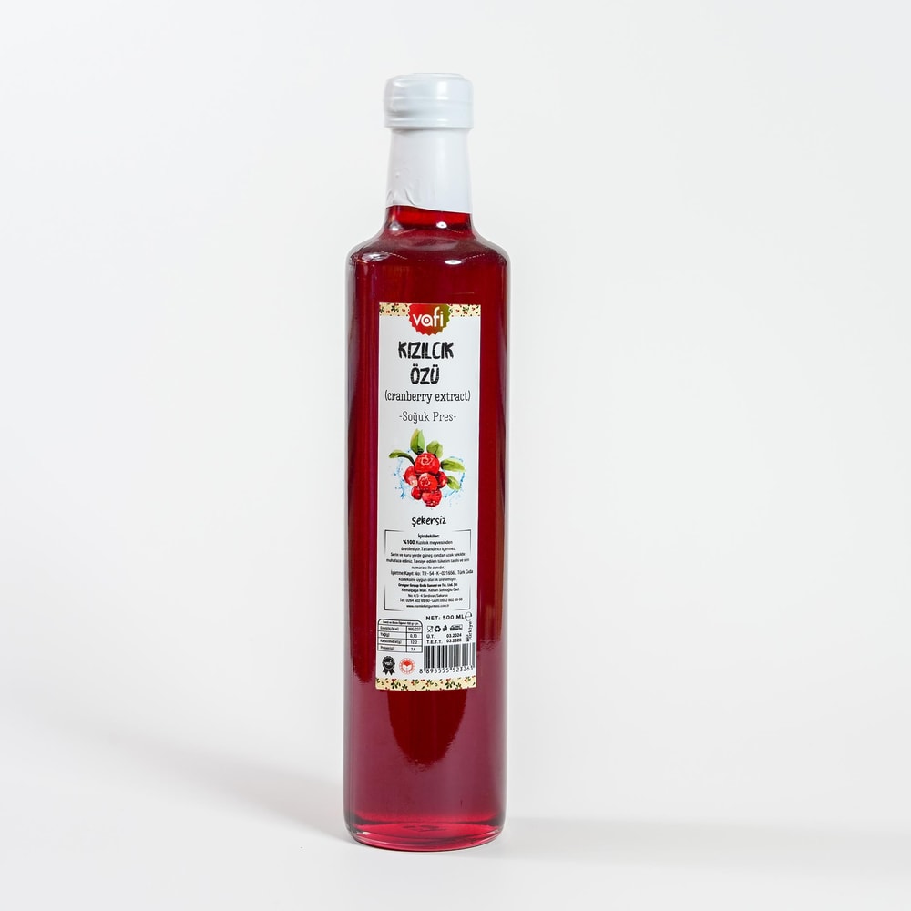 Vafi Öz Serisi Kızılcık Özü 700 gr (500  ml)