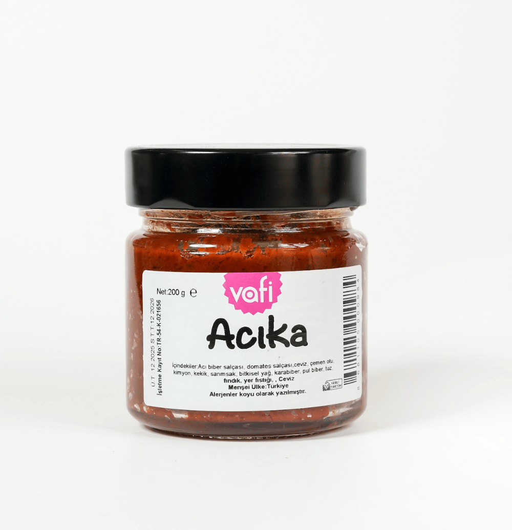 Yöresel Abaza Acıkası 200 gr