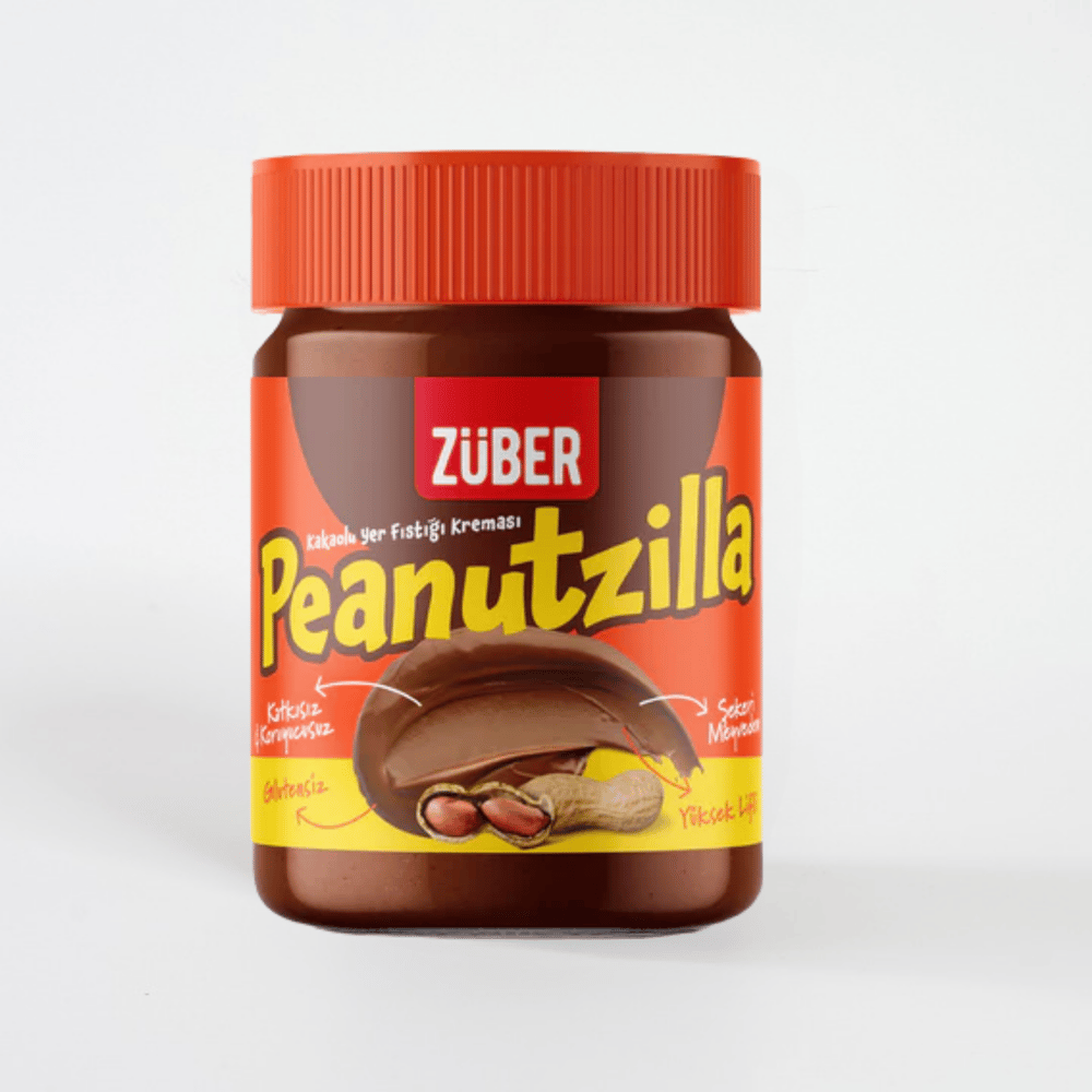 Züber Peanutzilla Kakaolu Yer Fıstığı Kreması 315 gZüber
