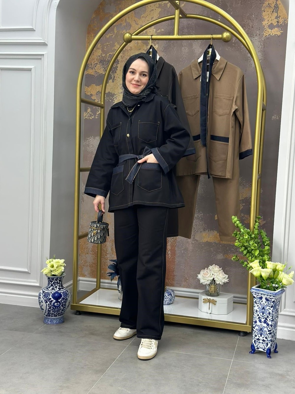Kemerli Garnili Takım