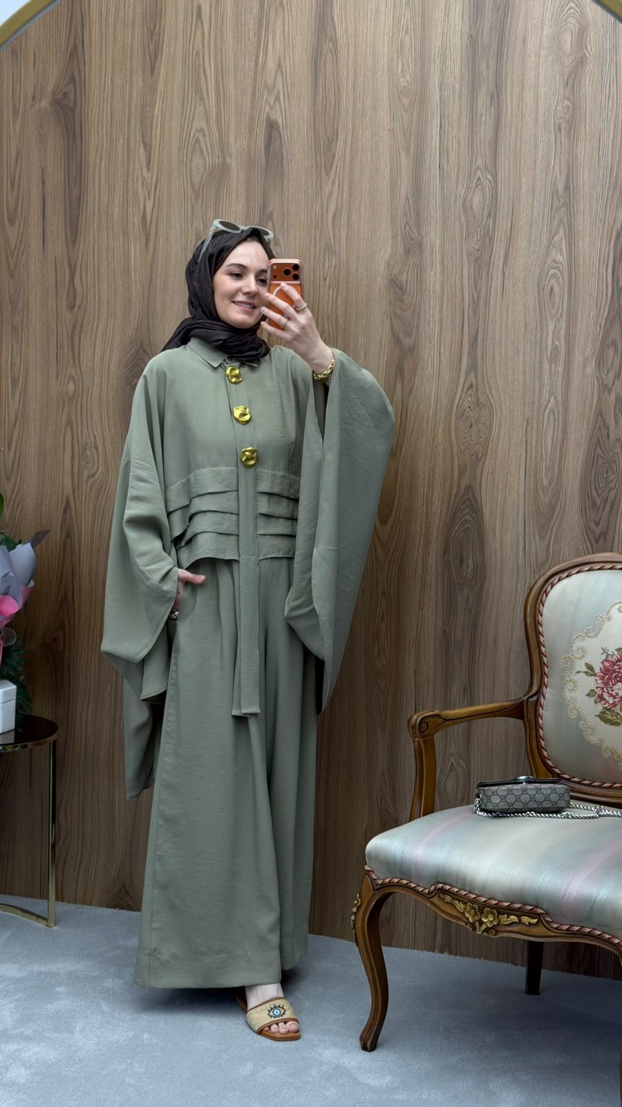 Luk Drape Detaylı Takım