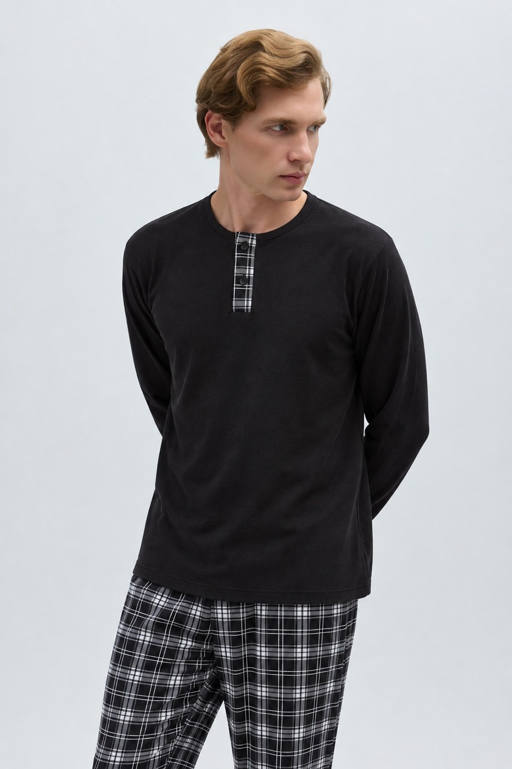 Siyah Pijama Takımı