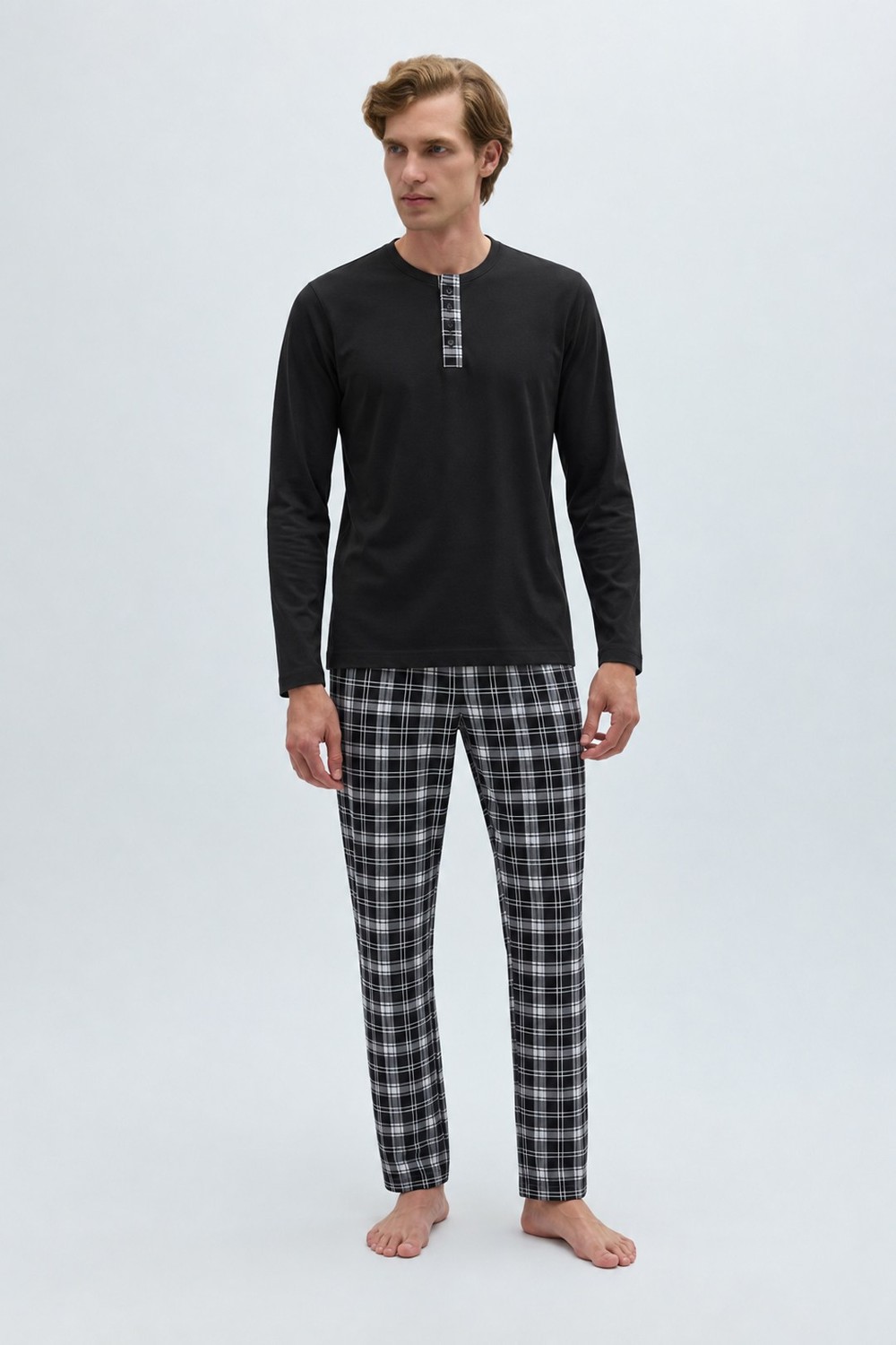 Siyah Pijama Takımı
